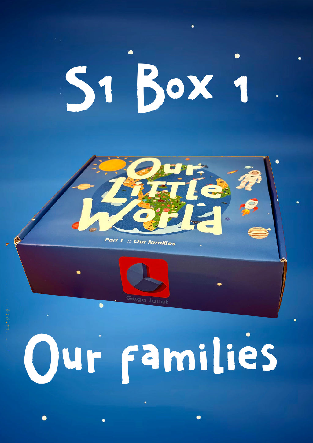 🔵ur Little World!- Series 1-Box 1- Our Families