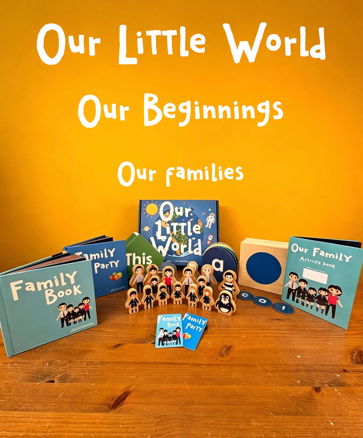 🔵ur Little World!- Series 1-Box 1- Our Families